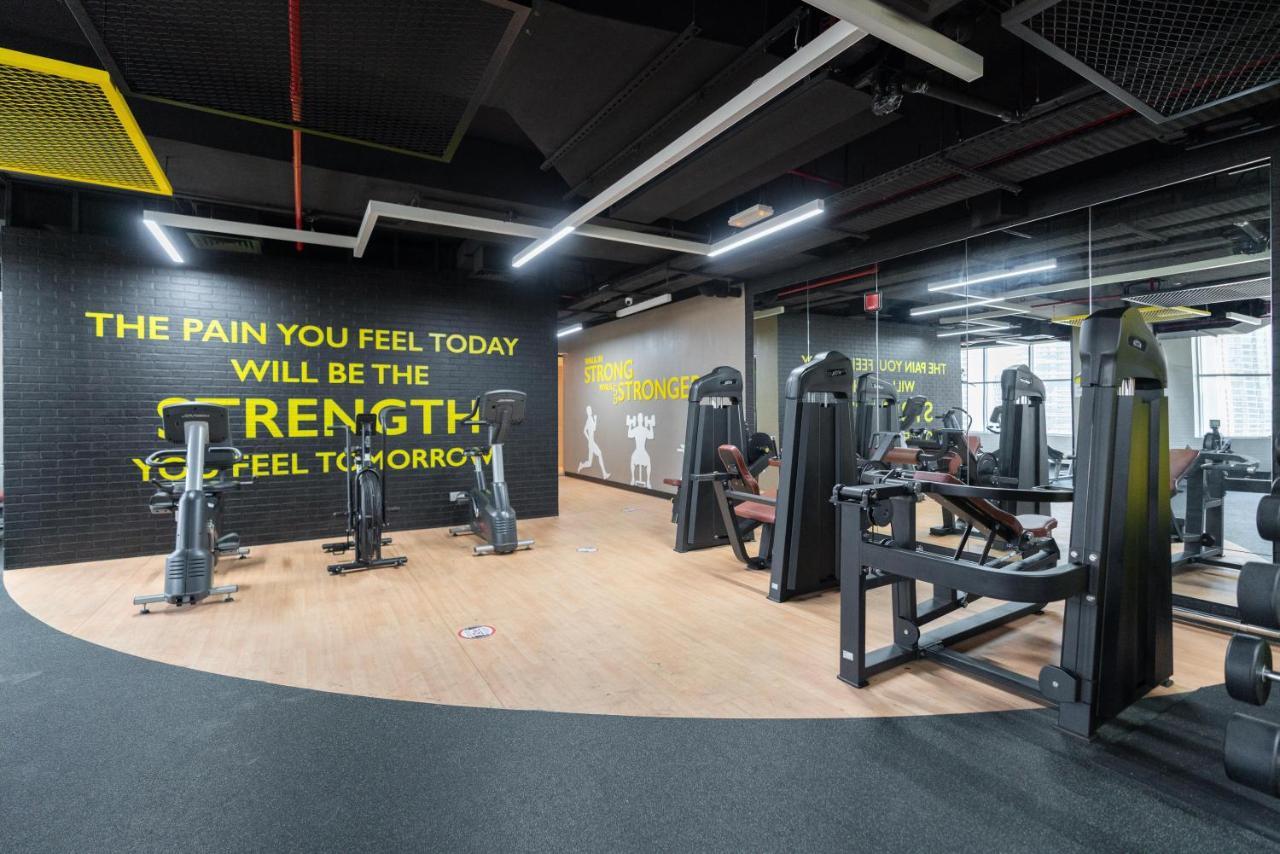 Spacious 2 Beds 5 Min Walk From Dubai Mall With Brand New Gym And Rooftop Swimming Pool 아파트 외부 사진